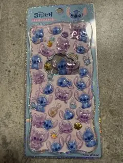 正規品　スティッチ　プチドロップステッカー