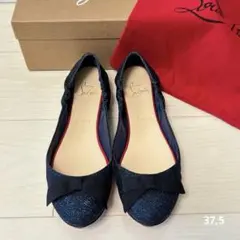 Christian Louboutin⭐︎ヘビ革フラットパンプス　バレエシューズ Christian Louboutin⭐︎ヘビ革フラットパンプス バレエシューズ