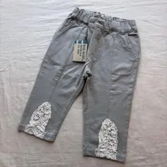 新品　RAG MART レース装飾7分パンツ　110センチのサムネイル