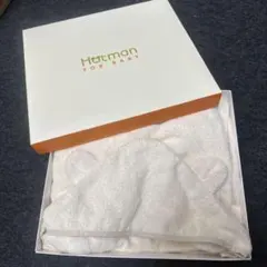 新品　Hotman クマ耳付きおくるみ ポンチョタオル　ホットマン