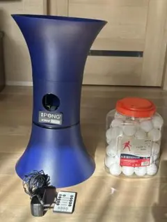 IPONG V300 自動卓球マシン リモコン付き　おまけ卓球玉