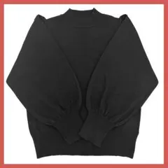 パフスリーブニット