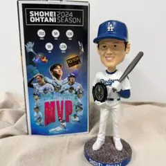 大谷翔平　ボブルヘッド 2025 MVP　Dodgers シルバーバット　限定