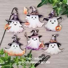 ガーデンピック(おばけ)ゴースト　ハロウィン　パンプキン　北欧　カントリー雑貨