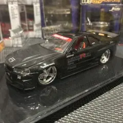 1/43 HPI 日産 スカイライン GT-R ブラック ブラックメタル　r32 1/43 HPI 日産 スカイライン GT-R ブラック ブラックメタル r32 - メルカリ