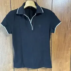 Calvin Klein Jeans ブラック ポロシャツ 半袖