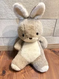 サンアロー ラッキー ウサギ ぬいぐるみ 中古品 まとめ売り バラ売り不可 中古 サンアロー 昭和レトロ ラッキー うさぎ ぬいぐるみ 2こセット