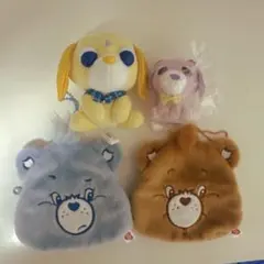 ぬいぐるみ マスコット 4種セットのサムネイル