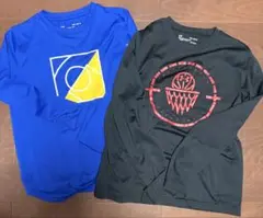 アンダーアーマー 長袖Tシャツ 2枚セット キッズ バスケ 140センチ