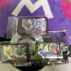 ポケモンフレンダベストタッグスーパートレジャーミュウツー、ルカリオ、おまけ付