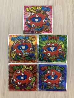 ミャクミャク　ビックリマンシール　5枚セット