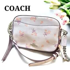 コーチ COACH ショルダーバッグ シグネチャー デイジー花柄 プリント 