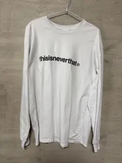 thisisneverthat ネバザ ロングスリーブ Tシャツ XLサイズ 白のサムネイル