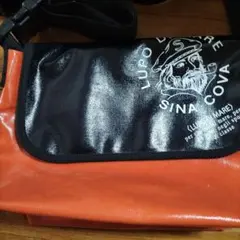 SINA COVA ショルダーバッグ オレンジ×ブラックのサムネイル