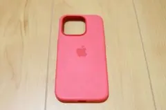 iPhone 15 Proシリコーンケース 純正 箱無し グアバ