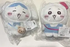 サンリオ　ちいかわ　コラボ　ぬいぐるみ　ハチワレ　シナモン　キティちゃん