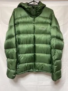 美品　mont-bell EX800 ライトアルパインダウンパーカ　グリーンXL