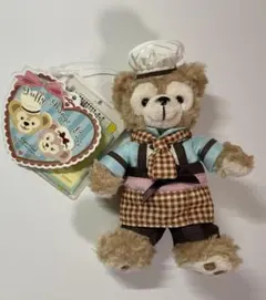 ダッフィー　ぬいぐるみバッチ　2013年バレンタイン