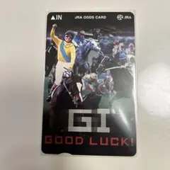 JRA 競馬　オッズカード 新品未使用 グッドラック
