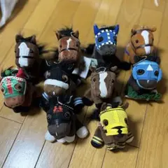 【4体セット】アーモンドアイ　アイドルホース　ぬいぐるみ　レギュラー　タグ付き shalanokionline_20220316a1000