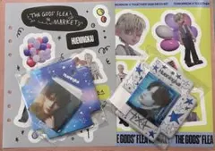 ヒュニンカイ TXT ビジュアル スクエア フォト シールケース 2種 セット