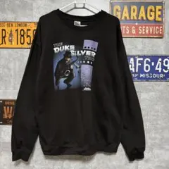 音楽　テレビ番組　スウェット ブラック XL Duke Silver Trio