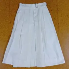 Margaret　HowellМＨＬホワイト ロング巻スカート24SSのサムネイル