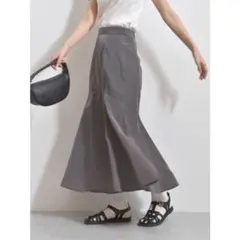 【Ungrid】ワッシャーマーメイドスカート