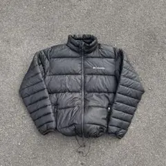 Columbia コロンビア　中綿ジャケット　ドローコード　良型　ブラック　古着