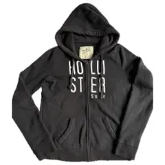 HOLLISTER ネイビー ジップアップパーカー M y2k