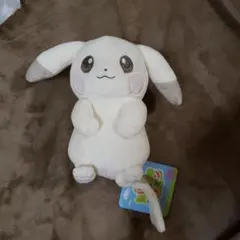 即日発送】ぬいぐるみ ぽこ あ ポケモン ピカチュウ（うすいろ） うす