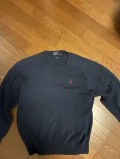 Polo Ralph Lauren クルーネック ニット ネイビーのサムネイル