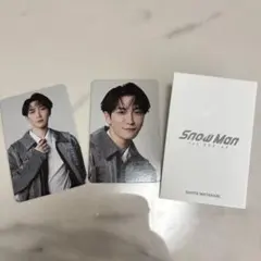 SnowMan 1stPOP-UP フォトカードB 渡辺翔太