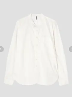 MHL.GARMENT DYE BASIC POPLIN /バンドカラーシャツのサムネイル