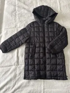 ZARA キッズ　黒 キルティング ダウンコート 140