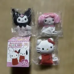 Sanrio characters パペットキーホルダー【3種セット】