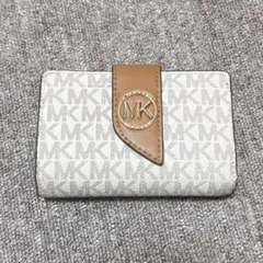 MICHAEL KORS 二つ折り財布 ベージュ/ブラウン