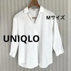 【 UNIQLO 】　 七分袖シャツ・ブラウス　Mサイズ