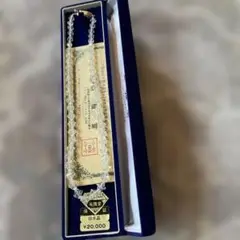 水晶ネックレス　未使用