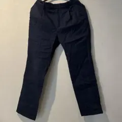 TK チェック柄 スラックス パンツ ネイビー