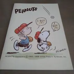 PEANUTS スヌーピー レトロ ノート