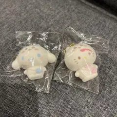 ちいかわ サンリオ シークレットフロッキーマスコットチャーム キティ