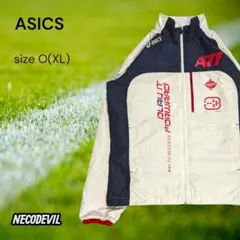 ASICS アシックス A77　ウインドブレーカー　Ｏ ホワイト