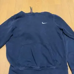 NIKE パーカー ネイビー 刺繍ロゴ