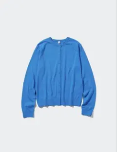 ユニクロ UVカットクルーネックカーディガン XL
