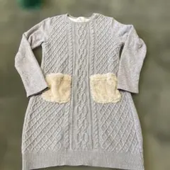 KUMIKYOKU グレー ワンピース 150