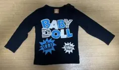ベイビードール BABYDOLL  黒　ブラック ロンT 90