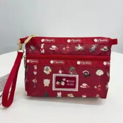 LeSportsac PINK HOUSE ポーチ レッド