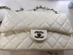 美品♡CHANEL ラムスキン ファー　マトラッセ 親子バッグ　チェーンバッグ 美品♡CHANEL ラムスキン マトラッセ ファー 親子バッグ チェーン
