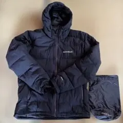 モンベル　パーマフロストライトダウンパーカ 1101501 M ブラック